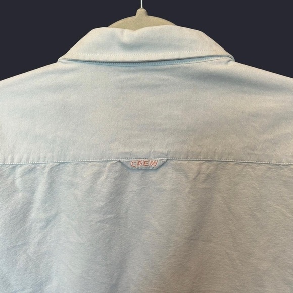 Crew Clothing Chambray Blue Slim Fit Oxford Shirt - XXL - Picture 4 of 7